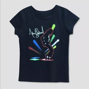 NET Michael Jackson Black Retro Shirt children 7/8